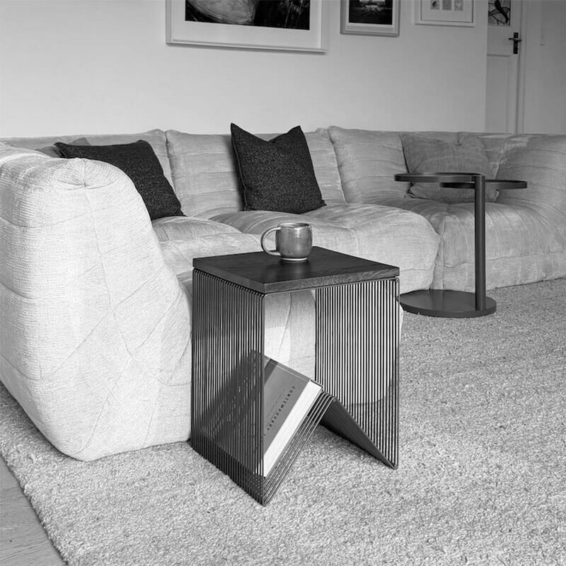 ICO Traders Willowby Walnut Side Table image number 1